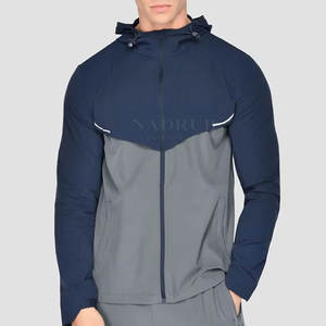 Conjunto de Sudadera con capucha cortavientos versátil con característica de embalaje compacto Conjunto de Sudadera con capucha cortavientos suave con costuras sin costuras - Product Image 3