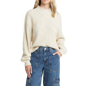 Jersey de algodón de talla grande para mujer, suéteres recién llegados, ropa de moda para mujer, suéter transpirable suave a precio de venta - Product Image 2