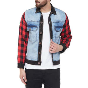 Veste en jean de qualité supérieure pour homme saison d'hiver couleur personnalisée homme vestes nouveau style matériel Denim hommes vestes du Pakistan - Product Image 1