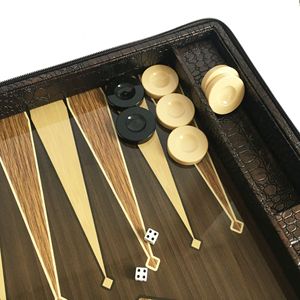 Bolso de cuero Star Backgammon grande - Product Image 4