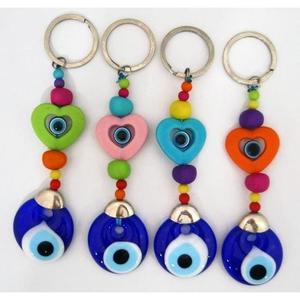 Ornement Mauvais Yeux en Verre 3X14 cm Porte-clés & Mousquetons Promotionnels - Product Image 2