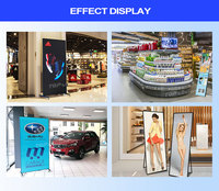 Pantalla LED para Póster TOPvision P1.86, Pantalla Digital a Todo Color para Interiores, para Exhibición en Tiendas Minoristas
