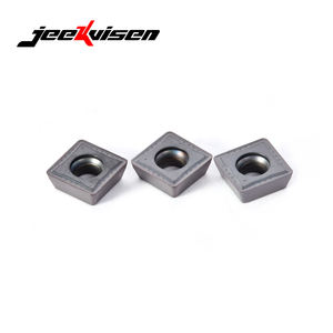 Plaquette de coupe carrée en carbure cémenté à dureté supérieure Jeekvisen SPMG140512-PG LF6018S pour tournage CNC - Product Image 4