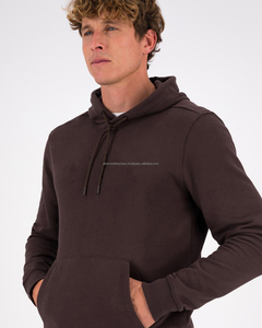 Sweat à capuche pull pour garçons en gros Top en molleton de coton sur mesure Sweat à capuche uni teint en relief - Product Image 6