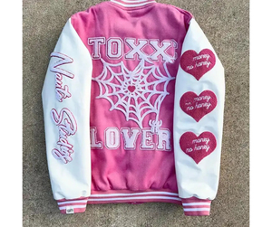 Vestes universitaires personnalisées pour femmes Vestes de sport pour femmes et vestes universitaires élégantes pour les filles du collège Letterman - Product Image 3