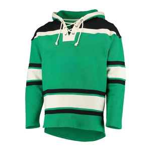 Sudaderas con capucha de hockey de poliéster Unisex Conjuntos de ropa deportiva de invierno con nombre del equipo OEM Estilo uniforme Entrenamiento de hockey sobre hielo Técnica impresa - Product Image 2