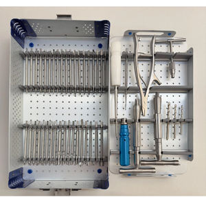 Juego de extracción de tornillos rotos de alta calidad, Kit de instrumentos ortopédicos para columna vertebral con caja de esterilización - Product Image 1