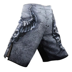 Shorts de boxe MMA de haute qualité, décontractés, extensibles, 100% coton, vêtements de sport pour hommes - Product Image 3
