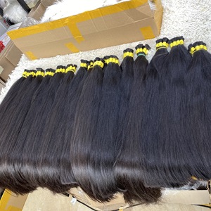 VQ Hair-Extensions de cheveux vietnamiennes vierges de luxe, qualité 100%, à donneur unique, double trame droite pour femmes noires - Product Image 2