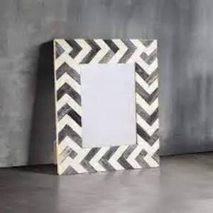 High Quality Handmade Bone Inlay <b>Photo</b> <b>Frame</b> Natural Bone Pieces Customized Design Smooth Polished Finish for Living Room Use - Product Image 2