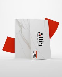 ลายเส้นสีเทา24x48นิ้วกระเบื้องเคลือบเงาเหมือนเส้นใย Lasa สีทองมันวาวขนาด600x1200มม. สำหรับห้องนั่งเล่น - Product Image 1