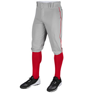 Pantalons de baseball et de softball en polyester 100% personnalisés pour hommes, shorts respirants pour les sports de plein air - Product Image 1