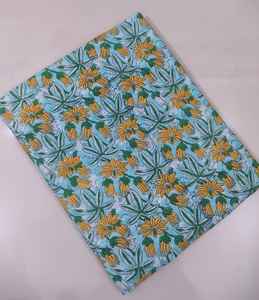 100% algodón bloque de mano tela impresa hecha a mano Jaipur Heritage tradicional ecológico transpirable bloque estampado tela de algodón - Product Image 1