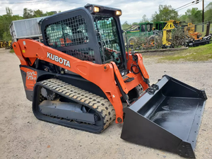 Kubota SVL75-2 Skid Steer <b>Loader</b> with Front End <b>Loader</b> <b>Backhoe</b> 4WD Automatic Crawler <b>Tractor</b> Gear Pump Components - Product Image 3