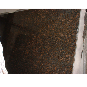 Dalles de granit brun tan de qualité supérieure avec finitions polies, flammées, vieillies et adoucies pour revêtements de sol, revêtements muraux et surfaces courbes radiales - Product Image 3