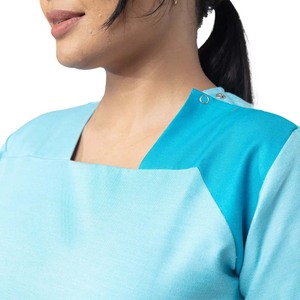 Uniformes de hospital, conjuntos de uniformes de enfermería Unisex, monos de manga corta a la moda, conjuntos de uniformes de enfermera, tela de lona de alta calidad - Product Image 4