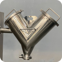 Roestvrijstalen 20l V-Type Mixer V Blender Voor Poeder Mengen Aardbei Fruit Groente Mengmachine Voor Poeder