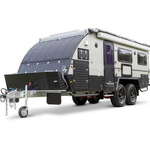 Caravana de Diseño Europeo Personalizada de Acero, Remolque Camper con Garantía de 3 Años, RV Económica para Viajes Todoterreno, Casa de Camping - Product Image 4
