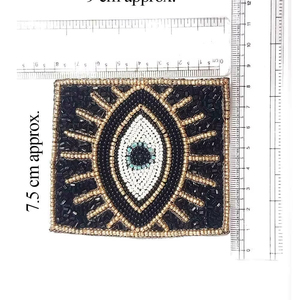 Llavero de Cuentas de Semilla Hecho a Mano con Cremallera para Mujer, Llaveros con Cuentas de Festival, Regalos, Toque Festivo para Coches y Bicicletas - Product Image 1