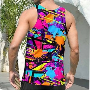 Nuevo diseño de secado rápido tela transpirable entrenamiento liso gimnasio Casual personalizado precio al por mayor hombres camiseta sin mangas cargada por Dress Sports - Product Image 4