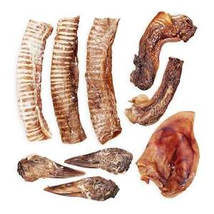 Spirales de trachée séchées de buffle biologique Gâterie protéinée savoureuse pour chiens - Product Image 4