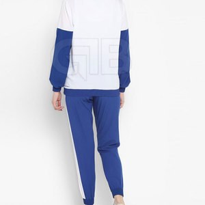 Best Quality Fashionable Casual Wear Women Tracksuit for Adult Long Sleeves Breathable Solid Sets 100% Cotton - Product Image 4