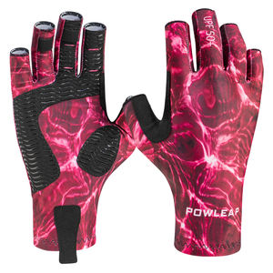 Vente en gros de gants de pêche à la <span class=keywords><strong>mouche</strong></span> antidérapants en silicone de qualité, protection solaire, gants de sport pour hommes et femmes pour le kayak, le canotage - Product Image 5