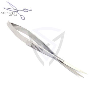 Ciseaux à cuticules à ressort droits finis satinés de haute qualité Nouveaux ciseaux écologiques et ciseaux à sourcils - Product Image 6