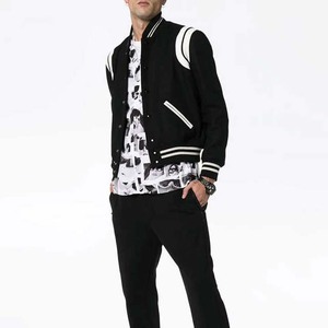 Nueva mejor calidad personalizada adultos y jóvenes béisbol Letterman chaqueta Color personalizado Logo High Street béisbol invierno hombre chaquetas - Product Image 2