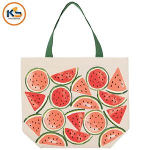 Sac fourre-tout en toile de coton moyen personnalisé avec impression couleur, fermeture éclair, écologique et réutilisable pour la vie quotidienne - Product Image 4