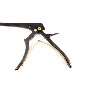 Venta caliente personalizado de acero inoxidable Kerrison Rongeurs fuente de alimentación Manual de cabeza estrecha precio razonable estándar de seguridad-ML - Product Image 3