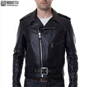 Veste en cuir avec logo personnalisé de haute qualité Vêtements de mode Veste en cuir coupe-vent pour hommes Hiver Oem Odm Service personnalisé - Product Image 1