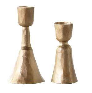 Hot Selling Home <b>Decoration</b> Aluminum Metal Candle Stand <b>Gold</b> Best Design Modern Candle Holder for Wedding Table Top Decor Custom - Product Image 3