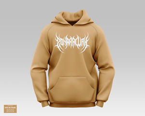 เสื้อฮู้ดสไตล์สตรีทพร้อมโลโก้ผ้าฟลีซโอเวอร์ไซส์สำหรับแบรนด์แฟชั่นในเมือง - Product Image 4