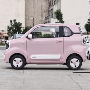 Pink Compact Electric <b>Car</b> <b>Left</b> <b>Hand</b> <b>Drive</b> Mini EV Sedan City Commuter Taxi Vehicle - Product Image 4