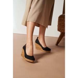 Escarpins compensés en toile à la mode pour espadrilles Marquesa - Product Image 3