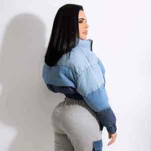 Vestes respirantes de qualité pour femmes sur mesure Doudoune Hiver Mode Vêtements d'extérieur Vente en gros Luxe Élégant Chaud - Product Image 4