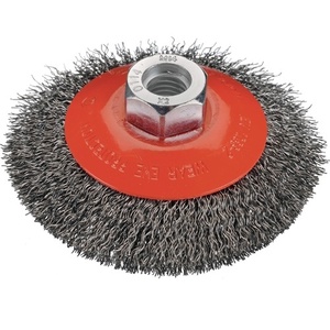 Cepillo Cónico de 100 mm, Alambre de Acero de 0.3 mm, 16 mm, 12500 RPM - Osborn - Product Image 1