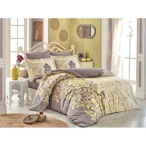 Mirella Cappucino Hobby Double popeline housse de couette couette élégante pour la décoration intérieure - Product Image 1