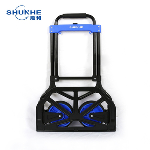 <span class=keywords><strong>Chariot</strong></span> utilitaire pliable rapide avec tapis antidérapant, idéal pour les foires artisanales, les marchés aux produits et l'organisation du garage - Product Image 1