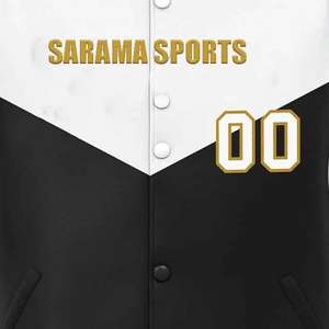 Chaqueta Universitaria Personalizada de Invierno con Letras Bordadas, Chaqueta Varsity Vintage con Parches de Chenilla y Logotipo Bordado para Hombre - Product Image 3