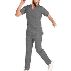 Uniforme de Enfermería con Logotipo Personalizado, Uniforme de Enfermería con Bolsillo, Precio Barato, Venta Al por Mayor - Product Image 3