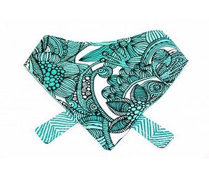 Bandanas de chien de Noël Vêtements confortables à motif imprimé en coton biologique pour la saison printanière - Product Image 6