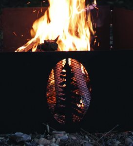 Portable Wood Burning New Upgrade High Temperature Modern <b>Camping</b> Resistant Metal <b>Fire</b> <b>Pit</b> Ring for Outdoor Use - Product Image 6