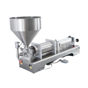 Macchina Riempitrice Pneumatica Semi-Automatica per Creme, Miele, Salsa <span class=keywords><strong>di</strong></span> Pomodoro, Shampoo e <span class=keywords><strong>Prodotti</strong></span> <span class=keywords><strong>Cosmetici</strong></span> - Product Image 1