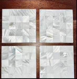 Juego de posavasos de mármol hexagonal para comedor moderno Proteger superficies Mejorar la decoración del hogar Posavasos de piedra - Product Image 4