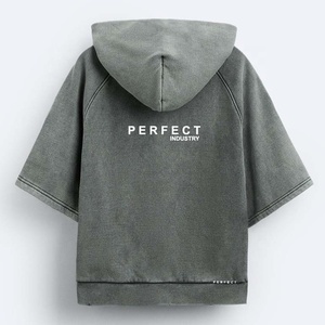 2026 Premium Quality Acid Wash Hoodies Most Selling <b>Style</b> Fashion Pullover Hoodie Boxy Fit Washed Effect Sweatshirt Custom logo - Product Image 6