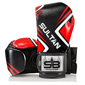 Guantes de Boxeo Profesionales Sultan Boxing con Logotipo Personalizado y Correa de Soporte para Muay Thai, Kickboxing y Fitness - Product Image 3
