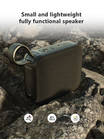 K22 2025 Haut-parleur sans fil sportif personnalisable, mini portable, musique d'extérieur avec basses profondes, communication BT, batterie