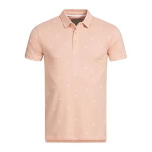 Cuello abotonado de gran tamaño para hombre de alta calidad para camisa Polo de talla grande de algodón transpirable de manga corta con estampado sólido para hombre - Product Image 5